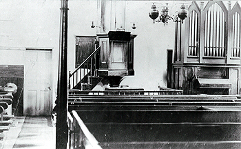 The interior of the Wesleyan chapel [Z50/134/25]
